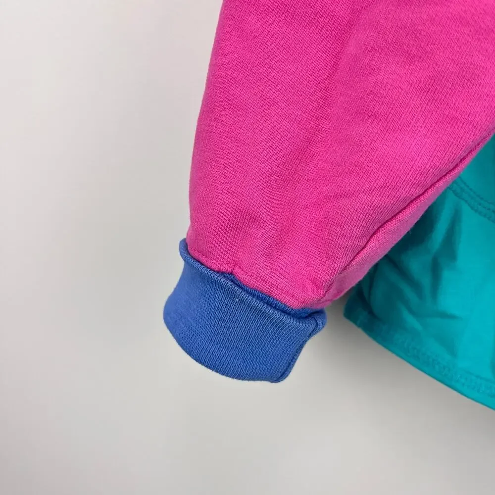 Vintage Gymboree Color Block Long Sleeve T-Shirt Small 2-3